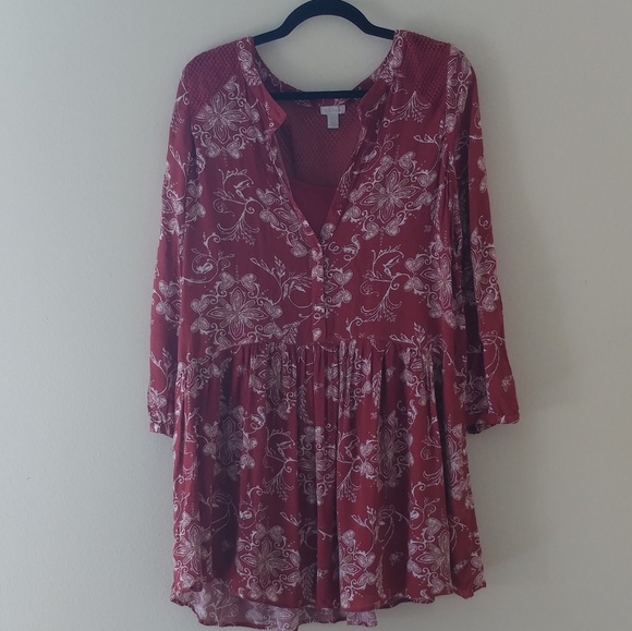 Hinge Rust-colored Tunic - Picture 2 of 3